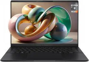 ASUS Vivobook S14 Copilot+ Laptop, AMD Ryzen AI 9 HX-370, 32 GB LPDDR5x RAM, 1 TB PCIe SSD, 14" WUXGA (1920x1200) OLED Display, AMD Radeon 890M Graphics, 1-zone RGB Keyboard, W11 Home, Neutral Black