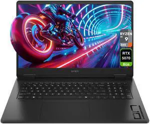 HP OMEN 17 Gaming Laptop, AMD Ryzen AI 9-365, 16 GB DDR5 RAM, 512 GB PCIe SSD, 17.3" FHD (1920x1080) 144 Hz Display, Nvidia G-Force RTX 5070 Graphics, 1-zone Backlit Keyboard, W11 Home, Shadow Black