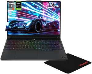 Lenovo Legion 5 Gaming Laptop, AMD Ryzen AI 9-465, 32 GB DDR5 RAM, 2 TB PCIe SSD, 15.3" WQXGA (2560x1600) 165Hz OLED, Nvidia G-Force RTX 5070, Zoned RGB Backlit, W11 Pro, Black+Traix MousePad Lenovo Legion 5 Gaming Laptop, AMD Ryzen AI 9-465, 32 GB DDR5 RAM, 2 TB PCIe SSD, 15.3" WQXGA (2560x1600) 165Hz OLED, Nvidia G-Force RTX 5070, Zoned RGB Backlit, W11 Pro, Black+Traix MousePad