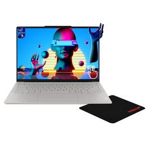 Lenovo Yoga Slim 7i Ultra Aura Edition Laptop, Intel Ultra 7-355, 32 GB LPDDR5X RAM, 1 TB PCIe SSD, 14" 3K (2880x1800) Touchscreen, Intel Graphics, Backlit Keyboard, W11 Pro, Seashell+Traix Mousepad Lenovo Yoga Slim 7i Ultra Aura Edition Laptop, Intel Ultra 7-355, 32 GB LPDDR5X RAM, 1 TB PCIe SSD, 14" 3K (2880x1800) Touchscreen, Intel Graphics, Backlit Keyboard, W11 Pro, Seashell+Traix Mousepad