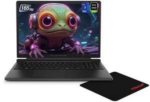 Alienware 15 Gaming Laptop, Intel 7-240H, 16 GB DDR5 RAM, 2 TB PCIe SSD, 15.3" WUXGA (1920x1200) 165Hz, Nvidia G-Force RTX 4050, White Backlit Keyboard, W11 Home, Black + Traix MousePad Alienware 15 Gaming Laptop, Intel 7-240H, 16 GB DDR5 RAM, 2 TB PCIe SSD, 15.3" WUXGA (1920x1200) 165Hz, Nvidia G-Force RTX 4050, White Backlit Keyboard, W11 Home, Black + Traix MousePad