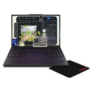 Lenovo ThinkPad P16v Mobile Workstation, Intel Ultra 9-285H, 96 GB DDR5 RAM, (2 TB+4 TB) PCIe SSD, 16" WUXGA(1920x1200), Nvidia RTX PRO 1000 Blackwell, Backlit Keyboard, W11 Pro, Black+Traix Mousepad Lenovo ThinkPad P16v Mobile Workstation, Intel Ultra 9-285H, 96 GB DDR5 RAM, (2 TB+4 TB) PCIe SSD, 16" WUXGA(1920x1200), Nvidia RTX PRO 1000 Blackwell, Backlit Keyboard, W11 Pro, Black+Traix Mousepad