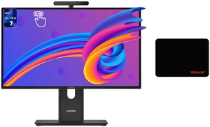 Lenovo ThinkCentre M190a Gen6 AIO, Intel Ultra 7-265, 64 GB DDR5 RAM, 1 TB PCIe SSD, 23.8" FHD (1920x1080) 120Hz Touchscreen, Intel Graphics, W11 Pro, Black, USB Calliope Gen 3 Mouse+Traix MousePad Lenovo ThinkCentre M190a Gen6 AIO, Intel Ultra 7-265, 64 GB DDR5 RAM, 1 TB PCIe SSD, 23.8" FHD (1920x1080) 120Hz Touchscreen, Intel Graphics, W11 Pro, Black, USB Calliope Gen 3 Mouse+Traix MousePad