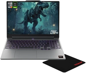 Lenovo LOQ Gaming Laptop, AMD Ryzen 7-250, 64 GB DDR5 RAM, 4 TB PCIe SSD, 15.3" WUXGA (1920x1200) 165Hz, Nvidia G-Force RTX 5060, 1-Zone RGB Backlit, W11 Pro, Lune Grey + Traix MousePad Lenovo LOQ Gaming Laptop, AMD Ryzen 7-250, 64 GB DDR5 RAM, 4 TB PCIe SSD, 15.3" WUXGA (1920x1200) 165Hz, Nvidia G-Force RTX 5060, 1-Zone RGB Backlit, W11 Pro, Lune Grey + Traix MousePad