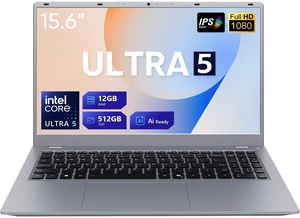 BiTECOOL 15.6" FHD Laptop, Intel Core Ultra 5 115U Processor (up to 4.2GHz, AI Boost), 12GB LPDDR5 RAM, 512GB SSD, WiFi 6, Backlit Keyboard, Windows 11 & Office 2024, Business Student Notebook BiTECOOL 15.6" FHD Laptop, Intel Core Ultra 5 115U Processor (up to 4.2GHz, AI Boost), 12GB LPDDR5 RAM, 512GB SSD, WiFi 6, Backlit Keyboard, Windows 11 & Office 2024, Business Student Notebook