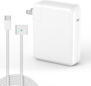 140W USB-C Power Adapter - Mac Book Pro Charger, USB-C to Magnetic 3 Cable Compatible with Mac Book Pro/Air 2021-2024(M1,M2,M3 14-16 inch)- Nylon Braided 6.6 Ft