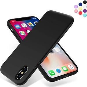Entronix Case Compatible with iPhone X/XS - Soft-Touch Liquid Silicone