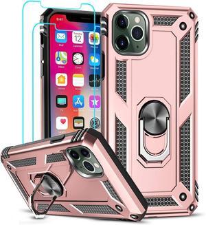 Entronix iPhone 12 Mini Case - Guard Ring Holder & 2 Clear Screen Protectors