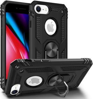 Entronix iPhone 8/7/SE Case - Guard Ring Holder, Dual Layer Protection