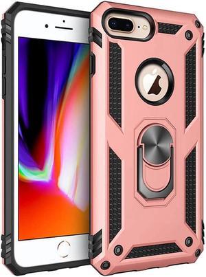 Entronix iPhone 8 Plus/7 Plus Case - Guard Ring Holder, Dual Layer Protection