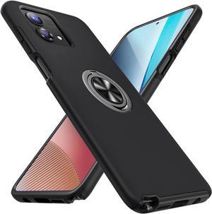 Entronix Case Compatible with Moto Edge Plus 2023 - 360º Circular Ring Gripstand