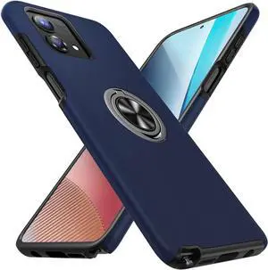Entronix Case Compatible with Moto G Power 2023 - 360º Circular Ring Gripstand