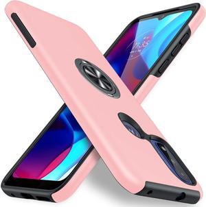 Entronix Case Designed for Moto G Pure,G Power 2022,G Play 2023 Heavy Duty with Built-in Kickstand, Dual Layer Protection Holder Ring, Sturdy Case