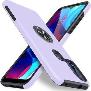 Entronix Case Designed for Moto G Pure,G Power 2022,G Play 2023 Heavy Duty with Built-in Kickstand, Dual Layer Protection Holder Ring, Sturdy Case