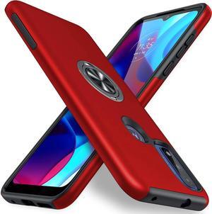 Entronix Case Designed for Moto G Pure,G Power 2022,G Play 2023 Heavy Duty with Built-in Kickstand, Dual Layer Protection Holder Ring, Sturdy Case