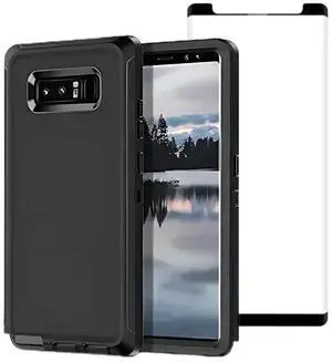 Entronix Bundle Compatible with Galaxy Note 9 - Heavy Duty Case & 1 Clear Screen Protector