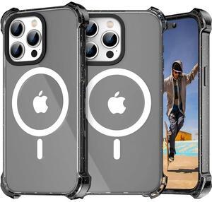 Entronix [Magnetic] Case Compatible with iPhone 12 Pro Max - Clear Bounce Frame