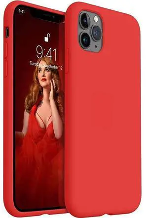 Entronix Case Compatible with iPhone 11 Pro Max - Soft-Touch Liquid Silicone