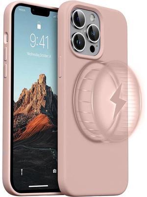 Entronix [Magnetic] Case Compatible with iPhone 13 Pro - Soft-Touch Liquid Silicone