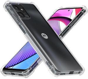 Entronix Case Compatible with Moto Edge Plus 2023 - [Hard Back] Clear Cover