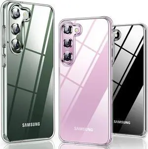 Entronix Case Compatible with Galaxy S21 - [Hard Back] Clear Cover