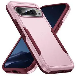 Entronix Case Compatible with Pixel 9 Pro XL - Soft-Touch Dual-Layer Sleek Cover