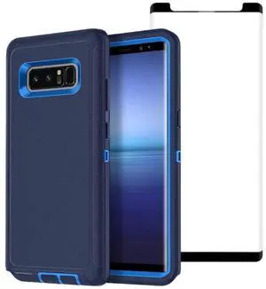 Entronix Bundle Compatible with Galaxy Note 9 - Heavy Duty Case & 1 Clear Screen Protector