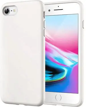 Entronix Case Compatible with iPhone 8/7/SE - Soft-Touch Liquid Silicone