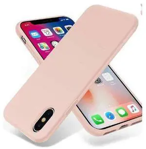Entronix Case Compatible with iPhone X/XS - Soft-Touch Liquid Silicone