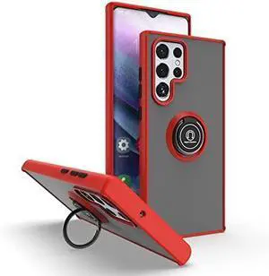 Entronix Case Compatible with Galaxy S21 Ultra - Matte Gripstand