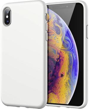 Entronix Case Compatible with iPhone X/XS - Soft-Touch Liquid Silicone