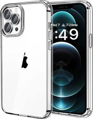 Entronix Case Compatible with iPhone 11 Pro Max - [Hard Back] Thick Clear