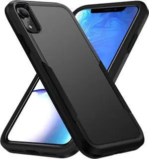 Entronix Case Compatible with iPhone XR - Soft-Touch Dual-Layer Sleek Cover