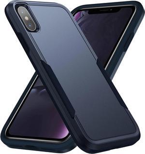 Entronix Case Compatible with iPhone XS Max - Soft-Touch Dual-Layer Sleek Cover