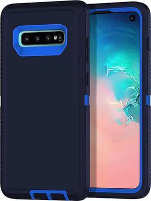 Entronix Case Compatible with Galaxy S10 Plus - Triple-Layer Heavy Duty Protection