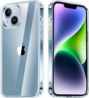 Entronix Case Compatible with iPhone 13 Mini - [Hard] Thick Clear