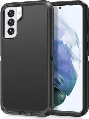 Entronix Case Compatible with Galaxy S21 FE - Triple-Layer Heavy Duty Protection