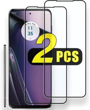 Entronix Clear Screen Protector Compatible with Moto G Pure - 2-Piece Combo