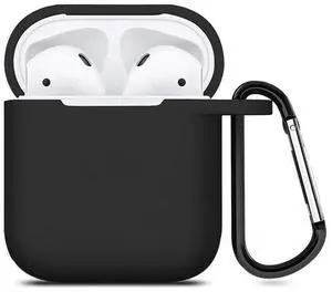 Entronix Case Compatible with AirPods 1st/2nd Gen - Soft-Touch Liquid Silicone