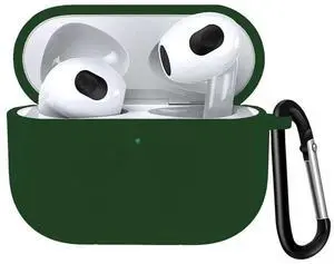 Entronix Case Compatible with AirPods 3rd Gen - Soft-Touch Liquid Silicone