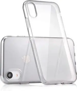 Entronix Case Compatible with iPhone XR - [Hard Back] Slim Clear