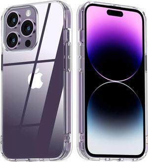 Entronix Case Compatible with iPhone 14 Pro Max - [Hard Back] Thick Clear