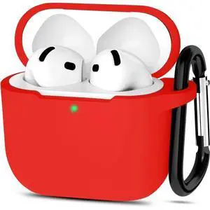 Entronix Case Compatible with AirPods 4th Gen - Soft-Touch Liquid Silicone
