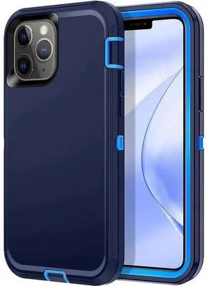Entronix Case Compatible with iPhone 12/12 Pro - Triple-Layer Heavy Duty Protection