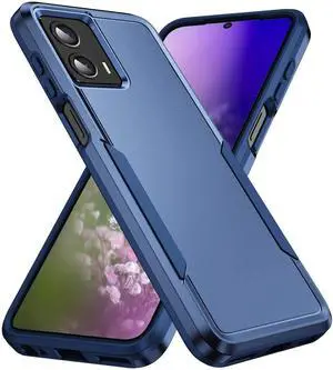 Entronix Case Compatible with Moto G Power 2024 - Soft-Touch Dual-Layer Sleek Cover