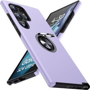 Entronix Case Compatible with Galaxy S25 Ultra - 360º Circular Ring Gripstand