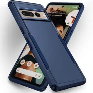 Entronix Case Compatible with Pixel 7 Pro - Soft-Touch Dual-Layer Sleek Cover