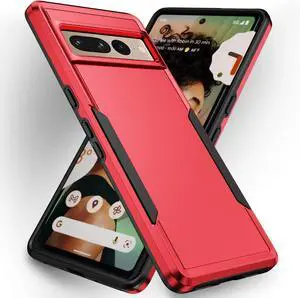 Entronix Case Compatible with Pixel 7 Pro - Soft-Touch Dual-Layer Sleek Cover