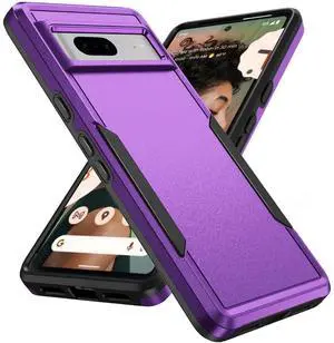Entronix Case Compatible with Pixel 7 - Soft-Touch Dual-Layer Sleek Cover