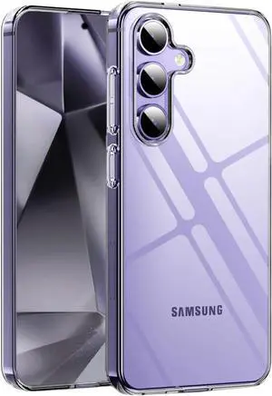Entronix Case Compatible with Galaxy S25 Plus - [Hard Back] Clear Cover